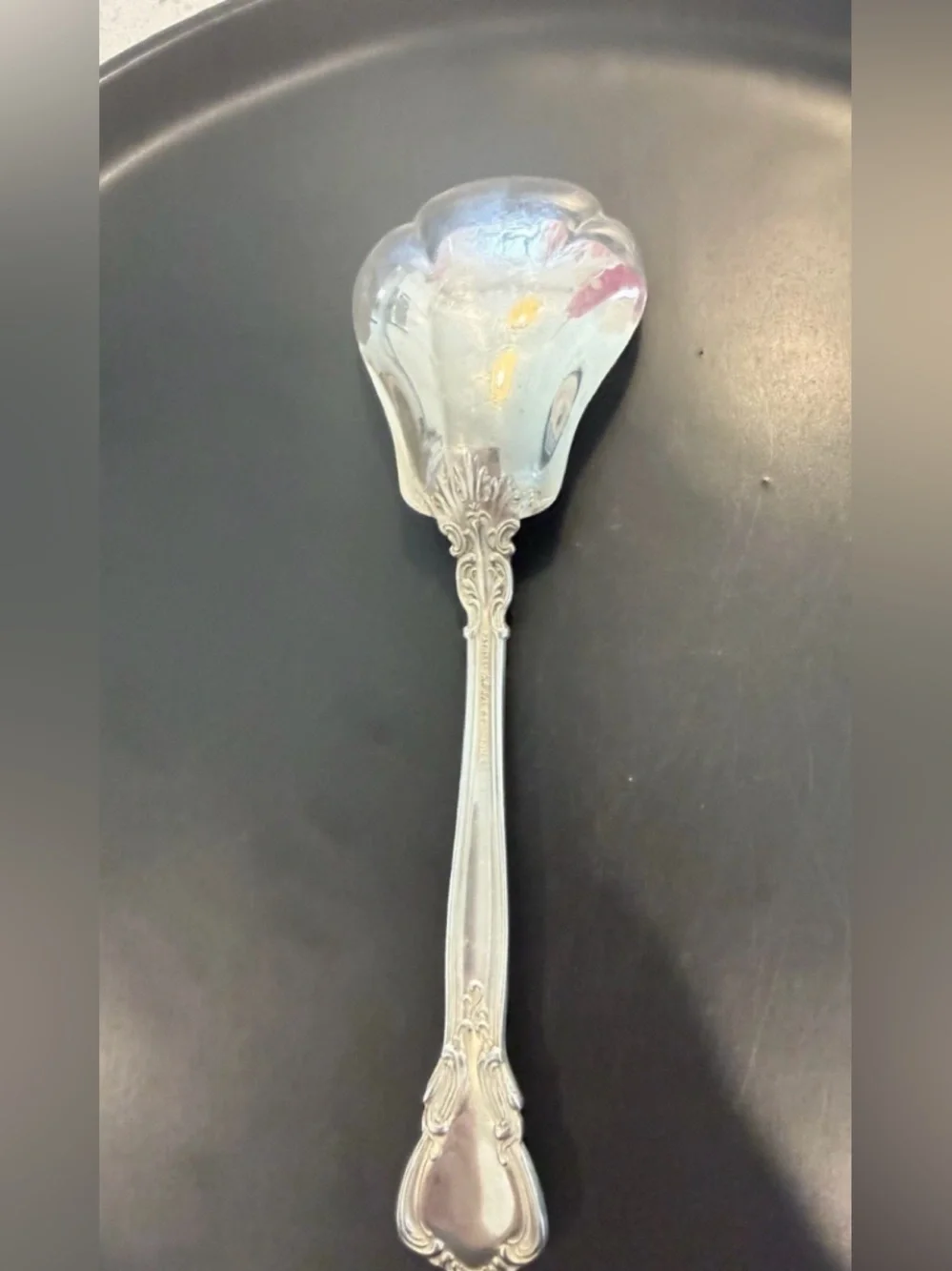 Chantilly by Gotham Antique Collect 1895 Sterling Silver casserole Spoon Piece